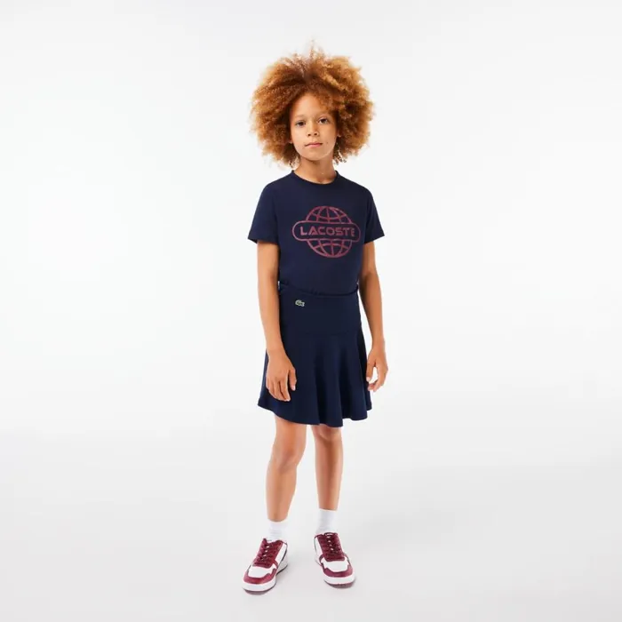 Dresses and Skirts Kids Lacoste Kids039 Stretch Mini Skirt Navy Blue 166