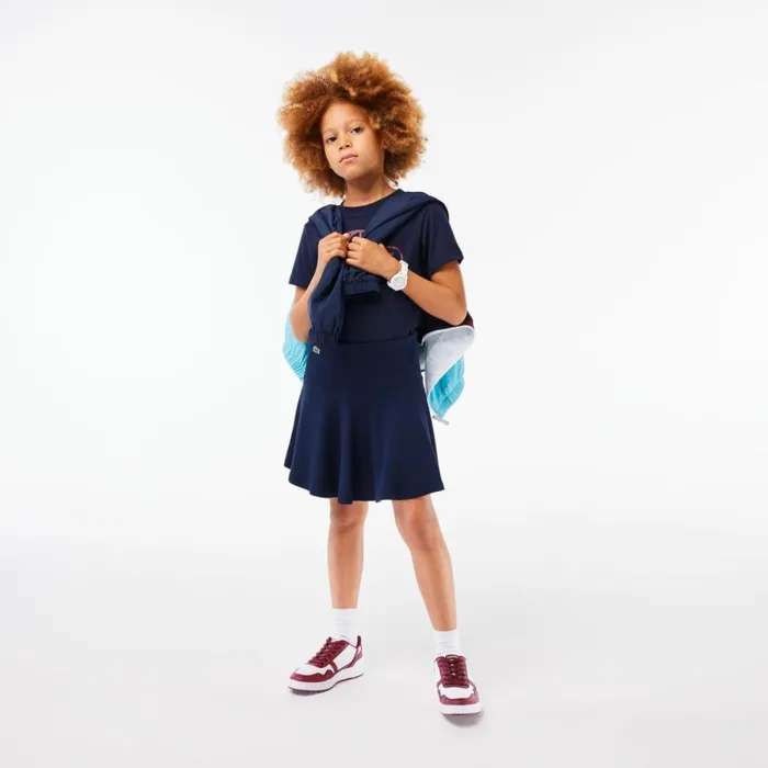 Dresses and Skirts Kids Lacoste Kids039 Stretch Mini Skirt Navy Blue 166