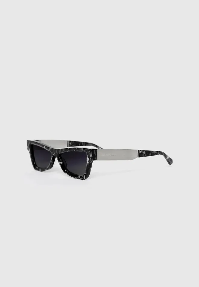 Men Manire De Voir Corsica Sunglasses Black Marble