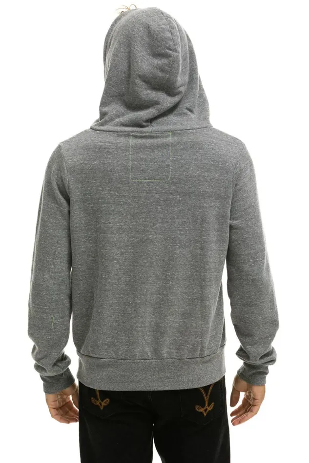 5 Stripe Hoodie 8211 Heather Grey WomenMen Aviator Nation Hoodies