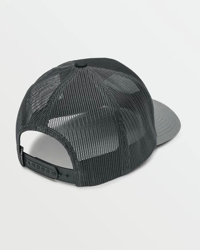 A Frame Trucker Hat 8211 Stealth Mens Volcom Hats and Beanies