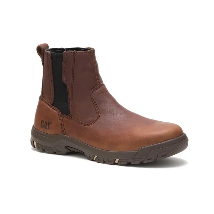 Abbey Steel Toe Work Boot Butterscotch Women Cat Footwear PullOns