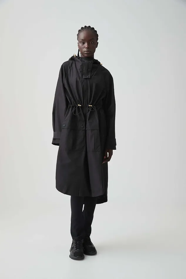 Aje Blazers Jackets and Coats Anorak Spray Coat 766 Black 8211 Women Aje Blazers Jackets and Coats Anorak Spray Coat 766 Black 8211 Women