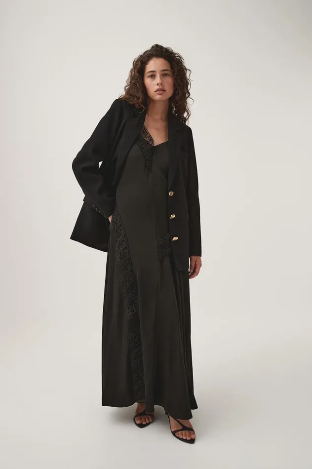 Aje Blazers Jackets and Coats Harlem Jacket Black 8211 Women