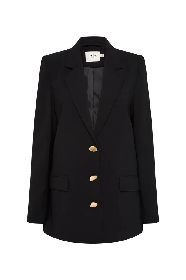 Aje Blazers Jackets and Coats Harlem Jacket Black 8211 Women