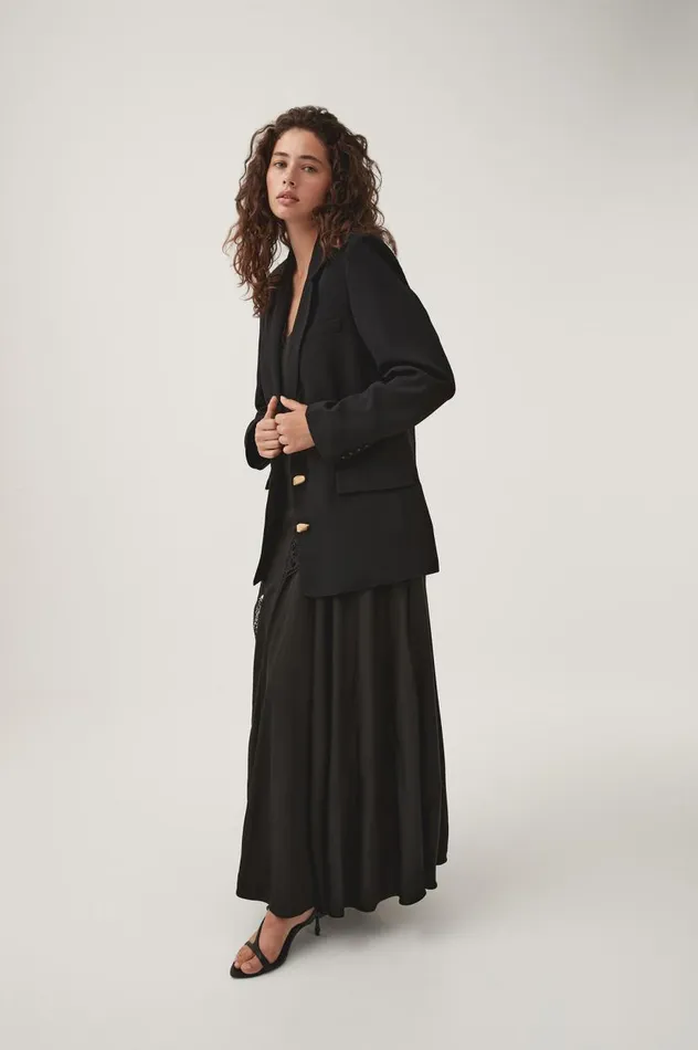 Aje Blazers Jackets and Coats Harlem Jacket Black 8211 Women