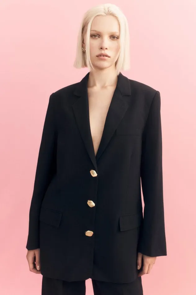 Aje Blazers Jackets and Coats Harlem Jacket Black 8211 Women
