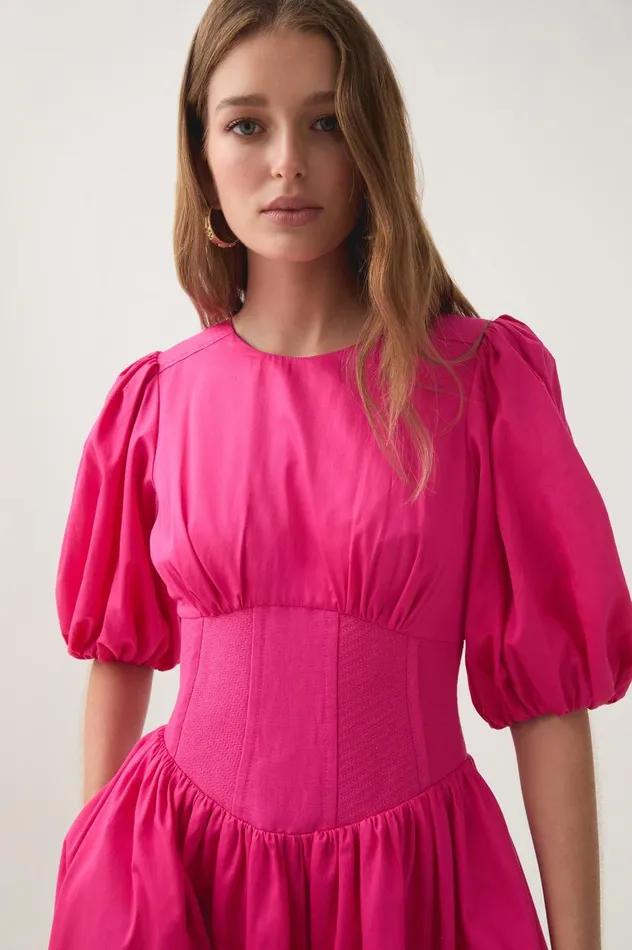 Aje Dresses Billie Corded Mini Dress Azalea Pink 8211 Women Aje Dresses Billie Corded Mini Dress Azalea Pink 8211 Women