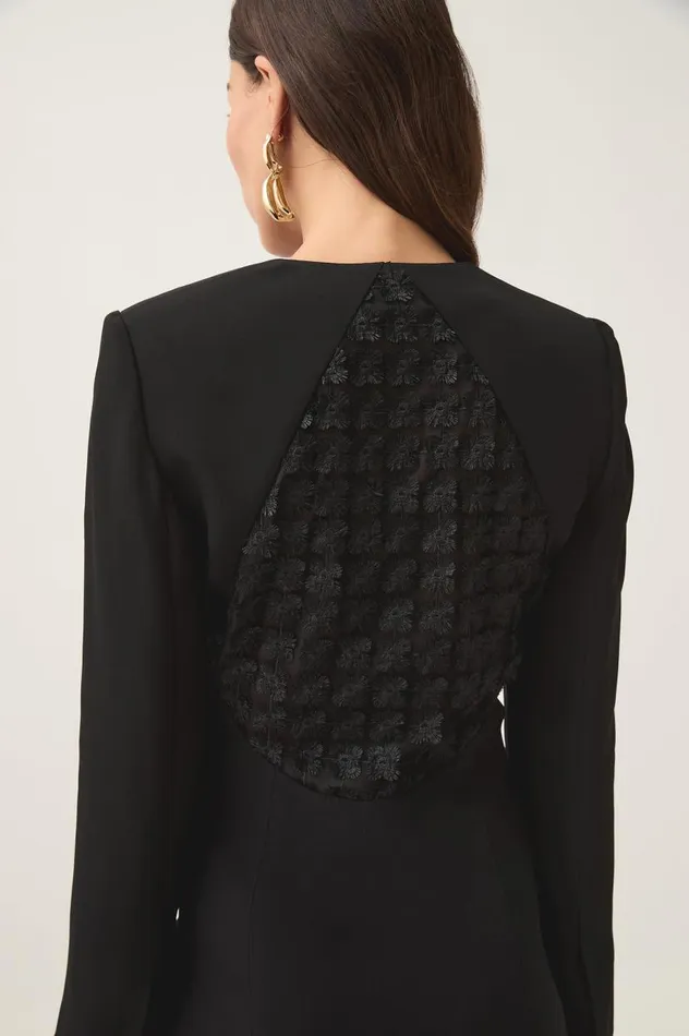 Aje Dresses Eden Daisy Lace Mini Dress Black 8211 Women