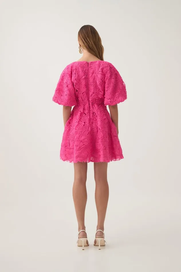 Aje Dresses Florential Mini Swing Dress Azalea Pink 8211 Women Aje Dresses Florential Mini Swing Dress Azalea Pink 8211 Women