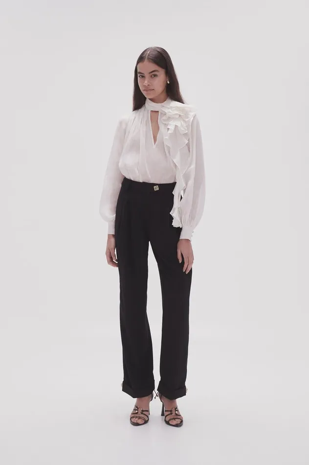 Aje Matching Sets Sentiment Tailored Pant Black 8211 Women