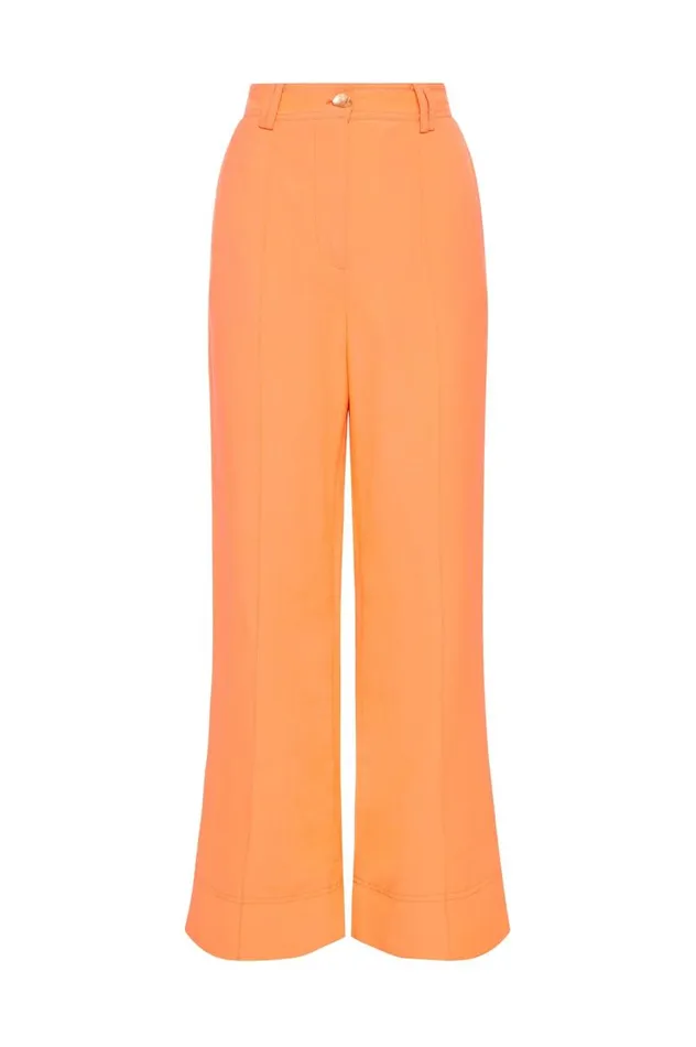 Aje Pants Cantina Relaxed Flare Pant Mandarin 8211 Women