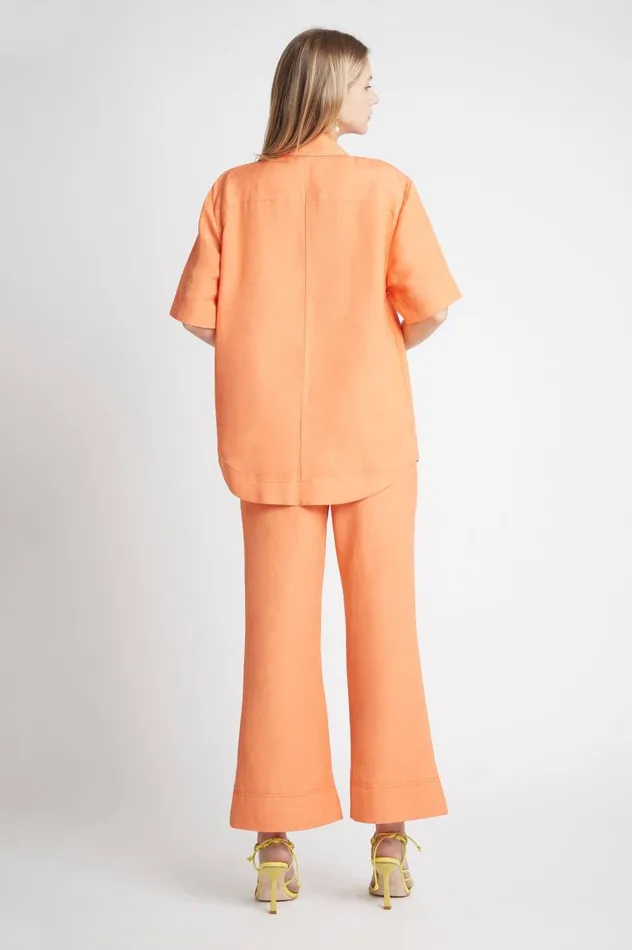 Aje Pants Cantina Relaxed Flare Pant Mandarin 8211 Women