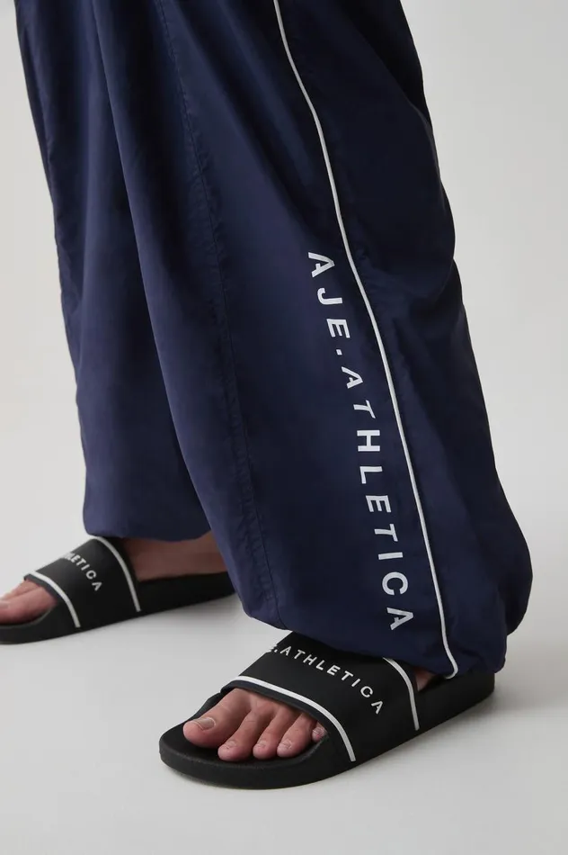 Aje Pants Logo Spray Pant 518 Deep Dive 8211 Women Aje Pants Logo Spray Pant 518 Deep Dive 8211 Women