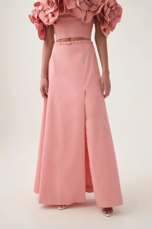 Aje Skirts Etta Maxi Skirt Washed Coral 8211 Women