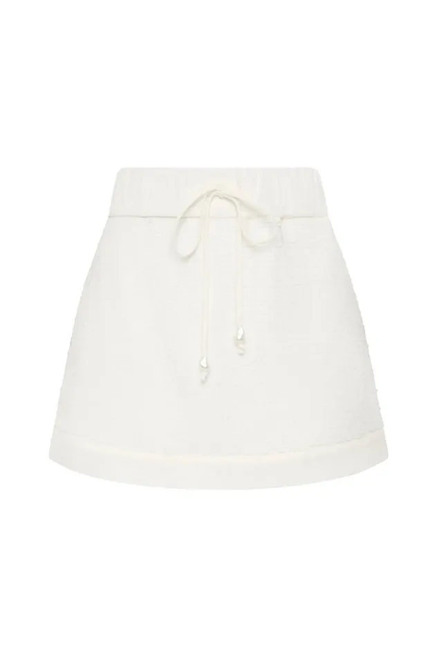 Aje Skirts Nebula Mini Skirt White Sequin 8211 Women Aje Skirts Nebula Mini Skirt White Sequin 8211 Women