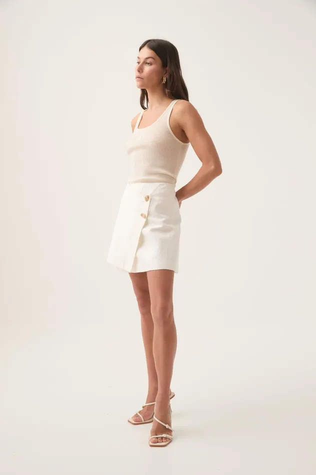 Aje Skirts Velma Mini Skirt Ivory 8211 Women Aje Skirts Velma Mini Skirt Ivory 8211 Women