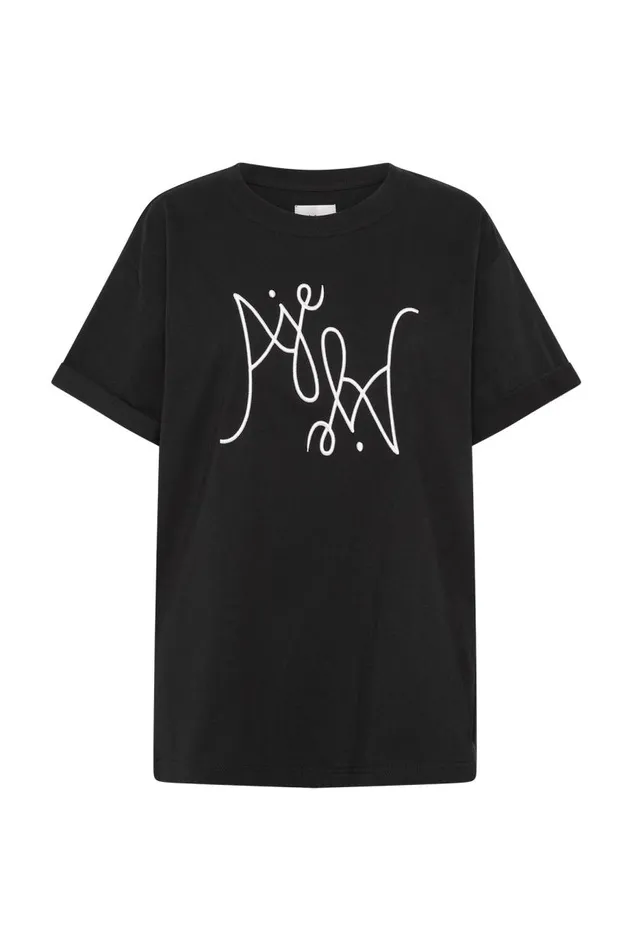 Aje Tees Prophecy Logo Oversized Tee Blackwhite Logo 8211 Women Aje Tees Prophecy Logo Oversized Tee Blackwhite Logo 8211 Women