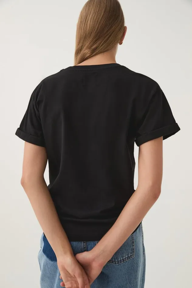 Aje Tees Prophecy Logo Oversized Tee Blackwhite Logo 8211 Women Aje Tees Prophecy Logo Oversized Tee Blackwhite Logo 8211 Women