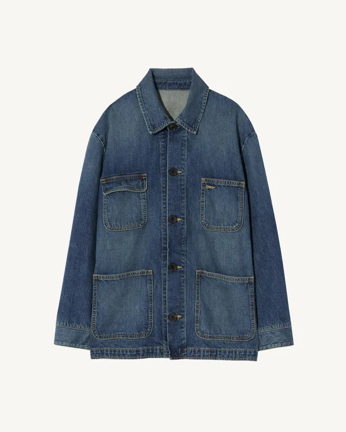 ALASTAIR DENIM JACKET Simon Wash Women Nili Lotan Denim