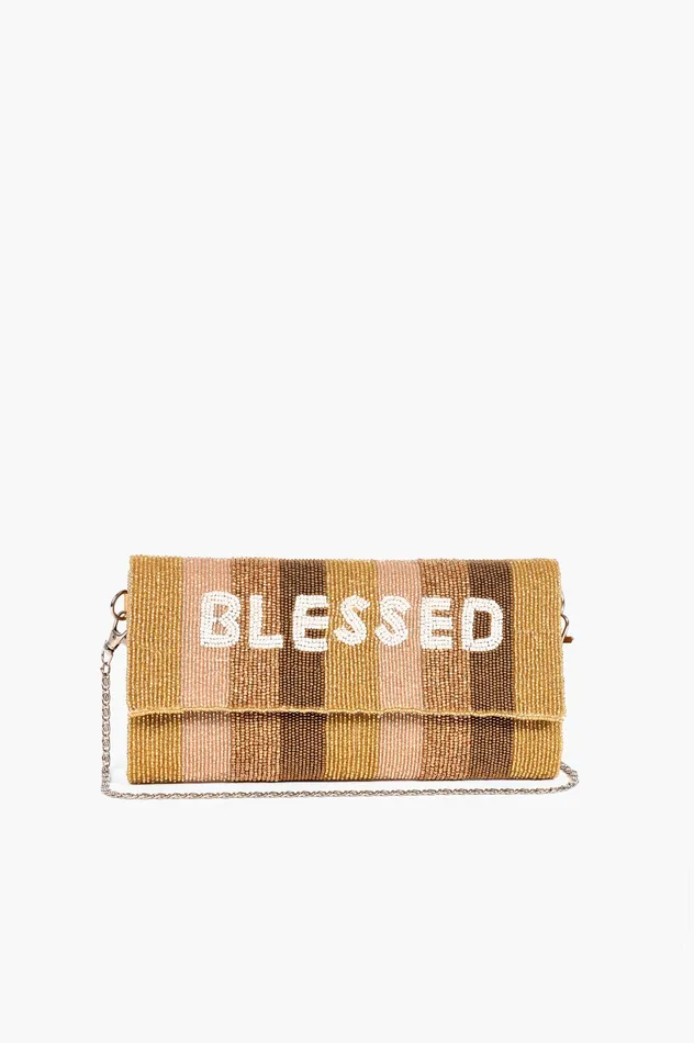 America and Beyond Clutches Women Personalize Always Blessed Clutch