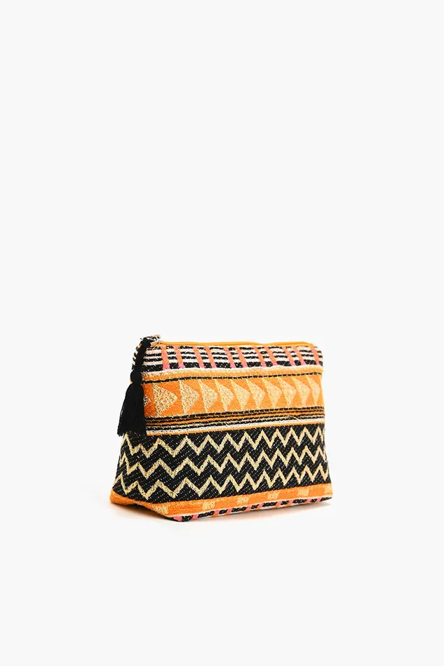 America and Beyond Make Up Bags Women Rainbow Pattern Spring MakeUp Bags