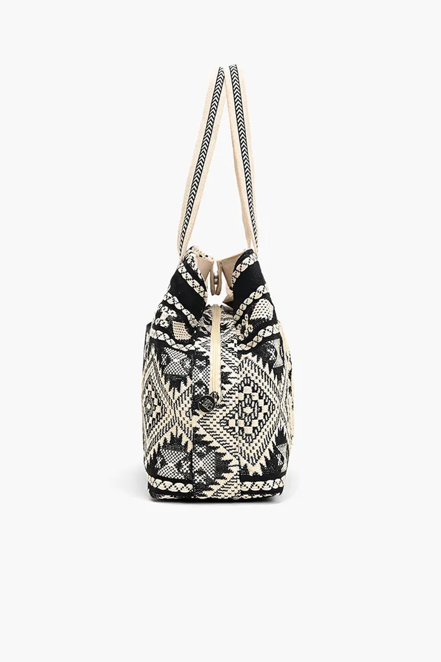 America and Beyond Perfect Black Tote Women Totes