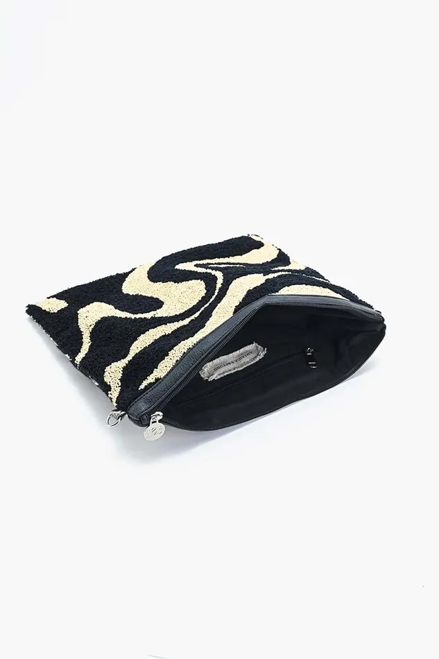 America and Beyond The Soho Inked Tufted Clutch Women Clutches