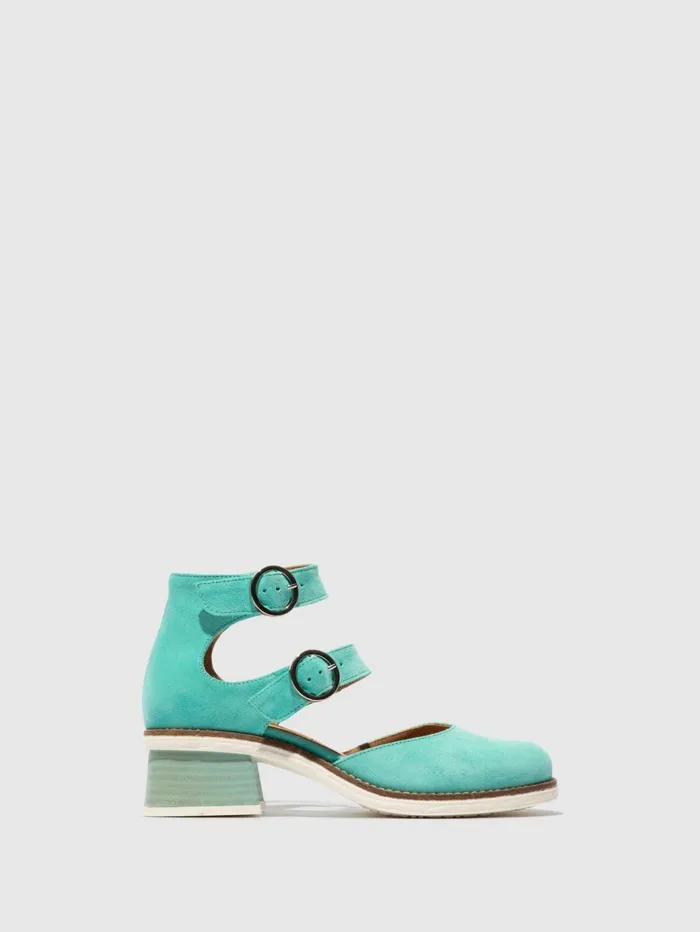 Ankle Strap Shoes CAIR089FLY SPEARMINT Women Fly London Shoes