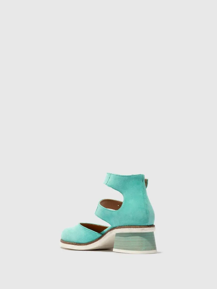Ankle Strap Shoes CAIR089FLY SPEARMINT Women Fly London Shoes