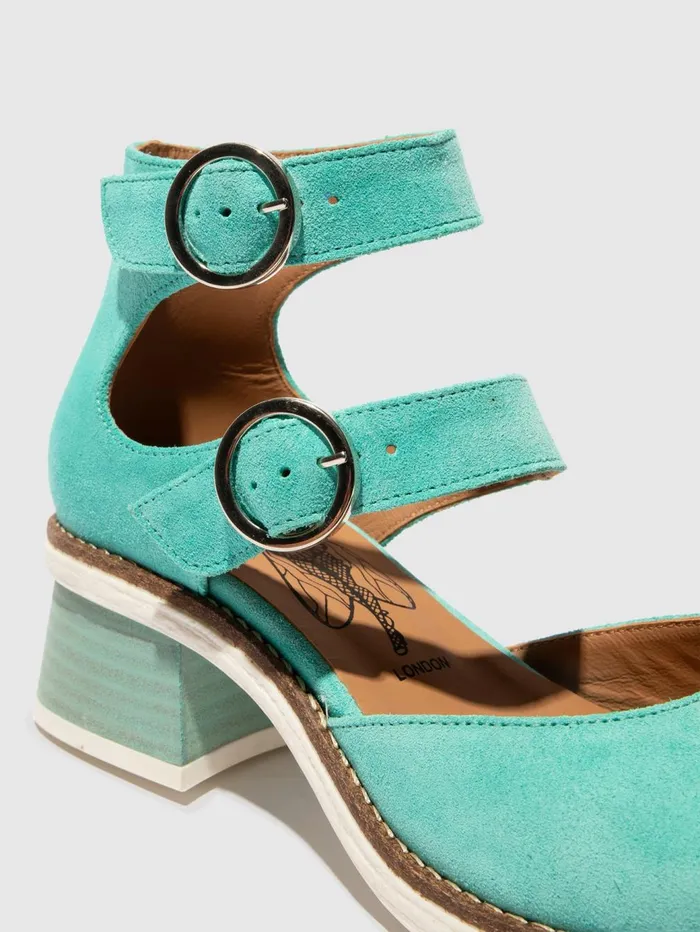 Ankle Strap Shoes CAIR089FLY SPEARMINT Women Fly London Shoes