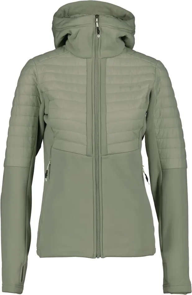 Annema Fullzip Light Moss Women Didriksons Outdoor Jackets