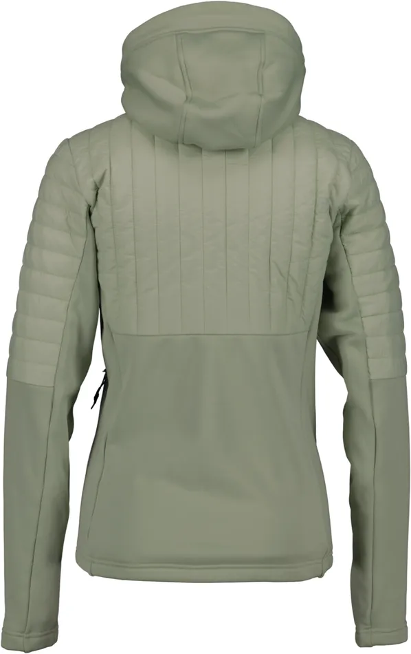 Annema Fullzip Light Moss Women Didriksons Outdoor Jackets