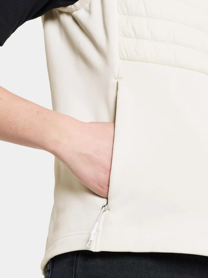 Annema Vest Shell White Women Didriksons Vests Annema Vest Shell White Women Didriksons Vests
