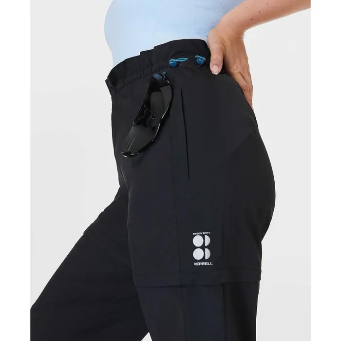 Ascend Convertible Hiking Pant X Sweaty Betty Black Women Merrell Bottoms Ascend Convertible Hiking Pant X Sweaty Betty Black Women Merrell Bottoms