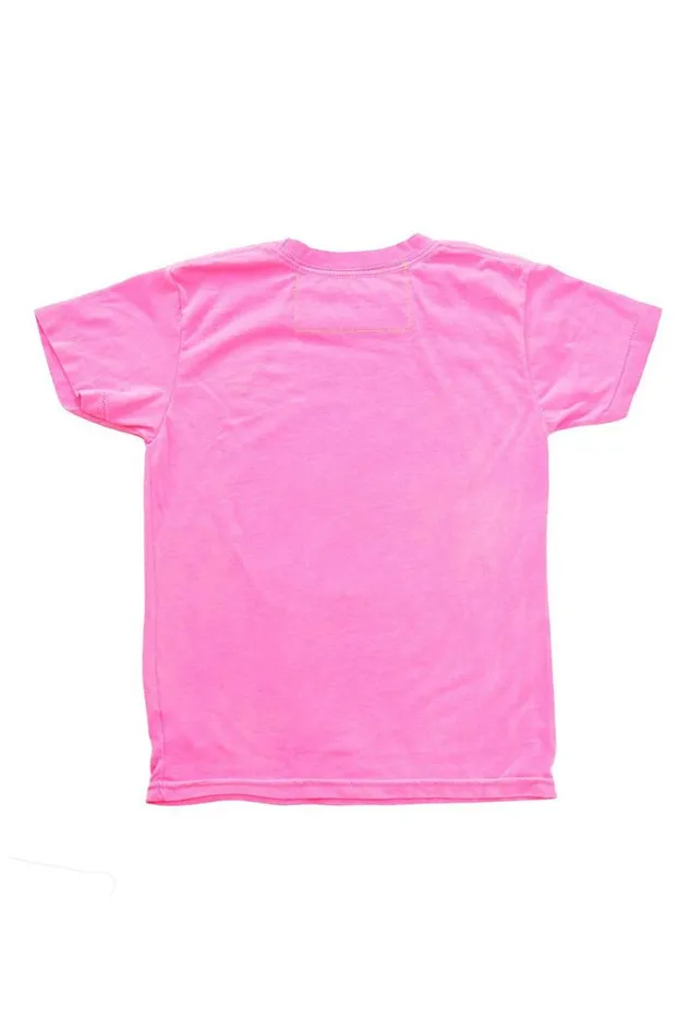 Aspen Tee 8211 Neon Pink Kids Aviator Nation Tees