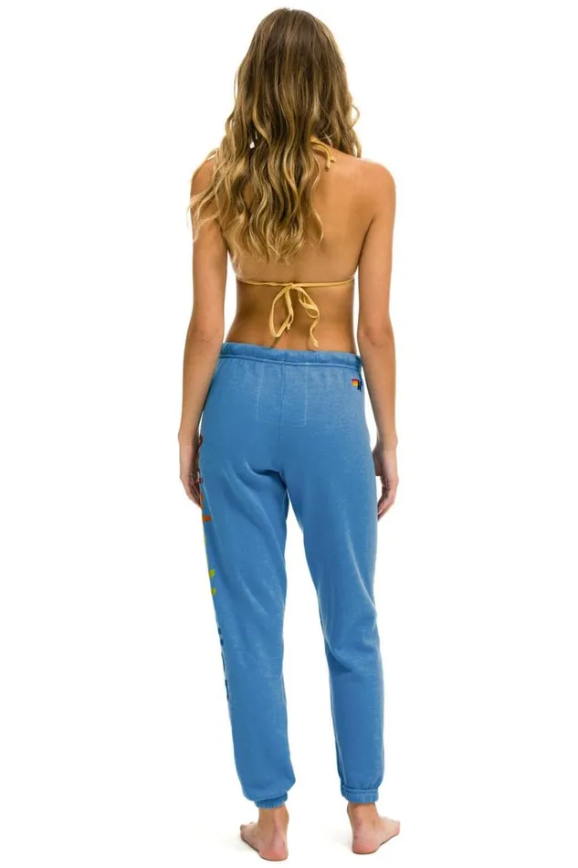 Austin Sweatpants 8211 Cobalt Women Aviator Nation Sweatpants