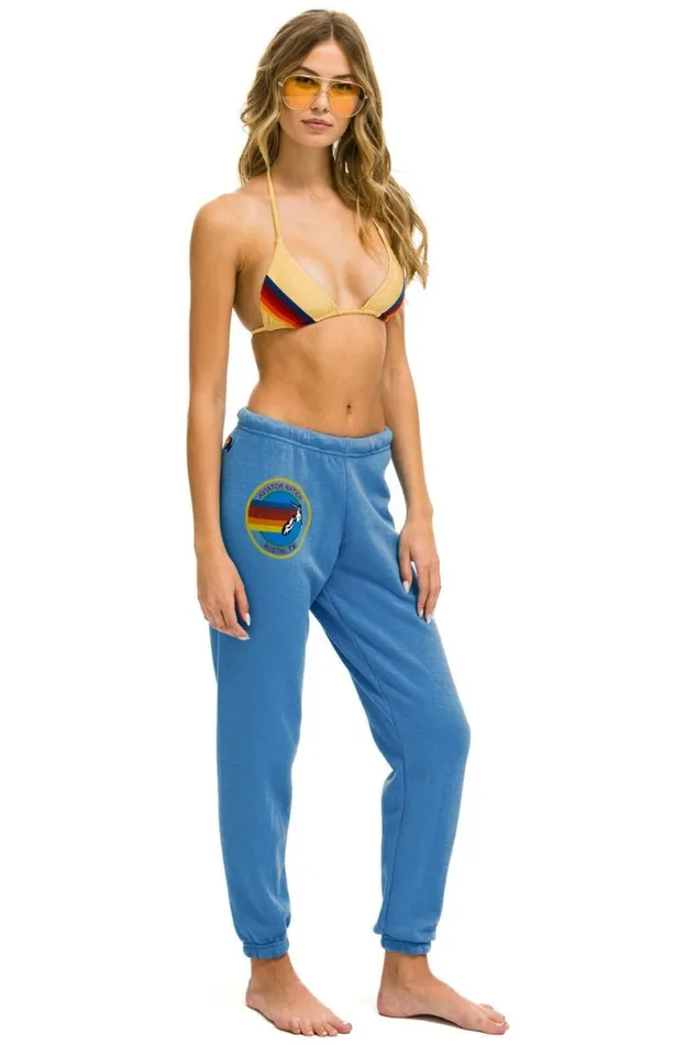 Austin Sweatpants 8211 Cobalt Women Aviator Nation Sweatpants