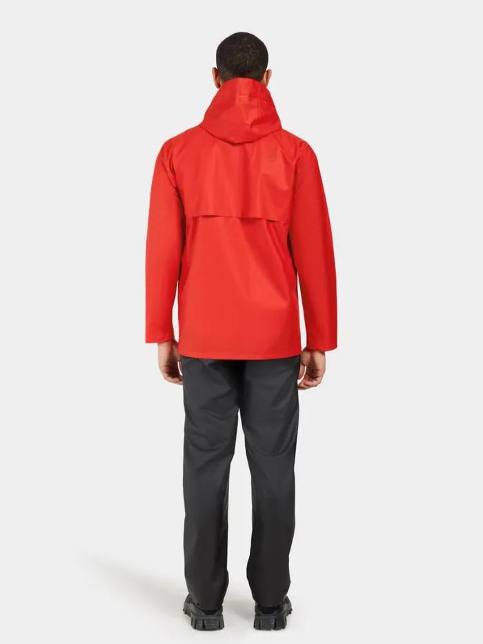 Avon Unisex Jacket 2 Lava Red WomenMen Didriksons Parkas