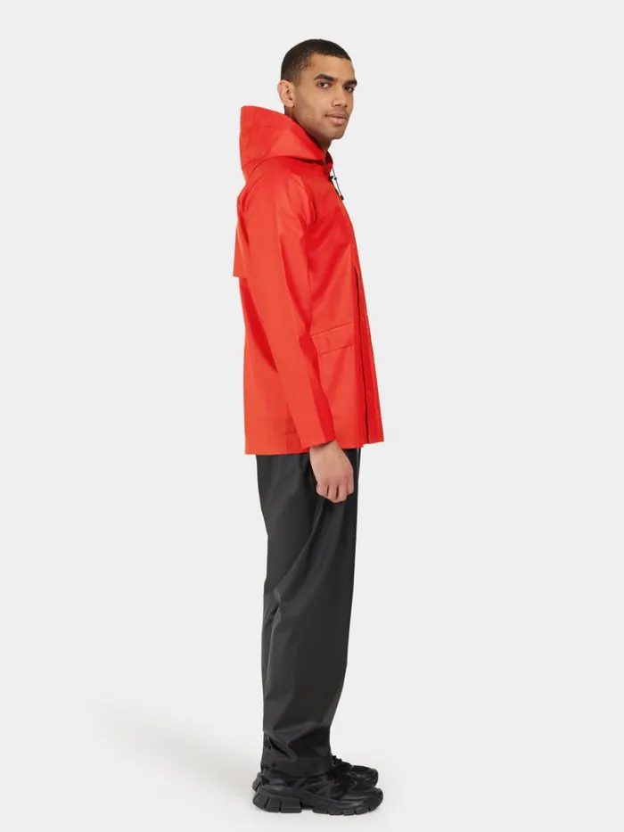 Avon Unisex Jacket 2 Lava Red WomenMen Didriksons Parkas