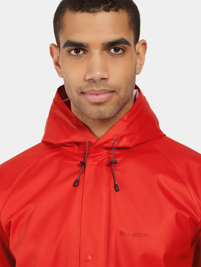 Avon Unisex Jacket 2 Lava Red WomenMen Didriksons Parkas