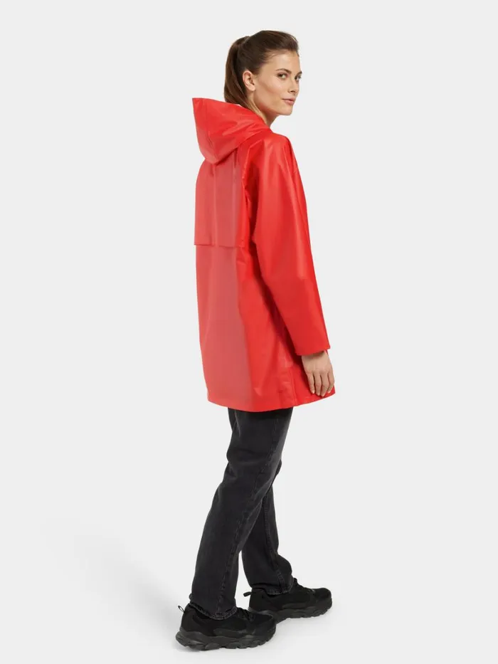 Avon Unisex Jacket 2 Lava Red WomenMen Didriksons Parkas