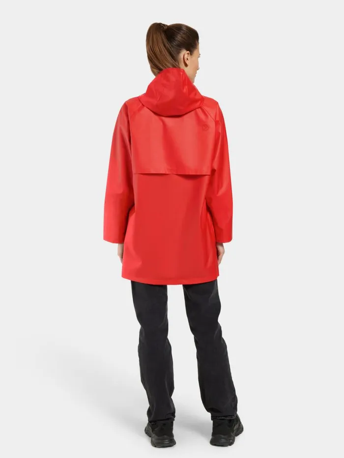 Avon Unisex Jacket 2 Lava Red WomenMen Didriksons Parkas