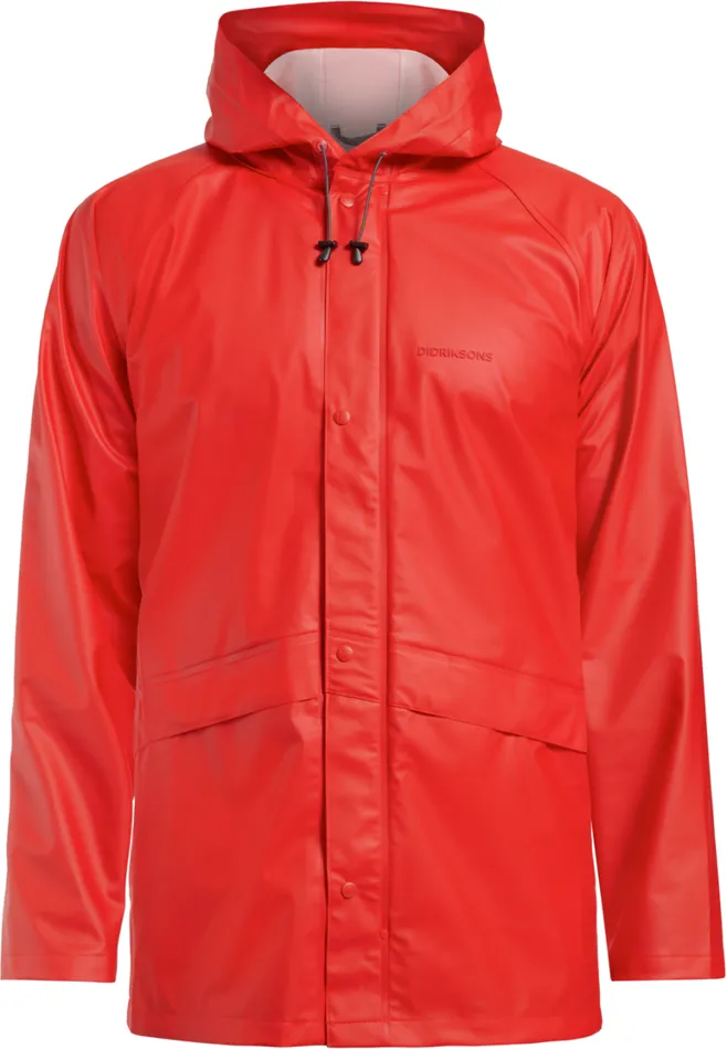 Avon Unisex Jacket 2 Lava Red WomenMen Didriksons Parkas