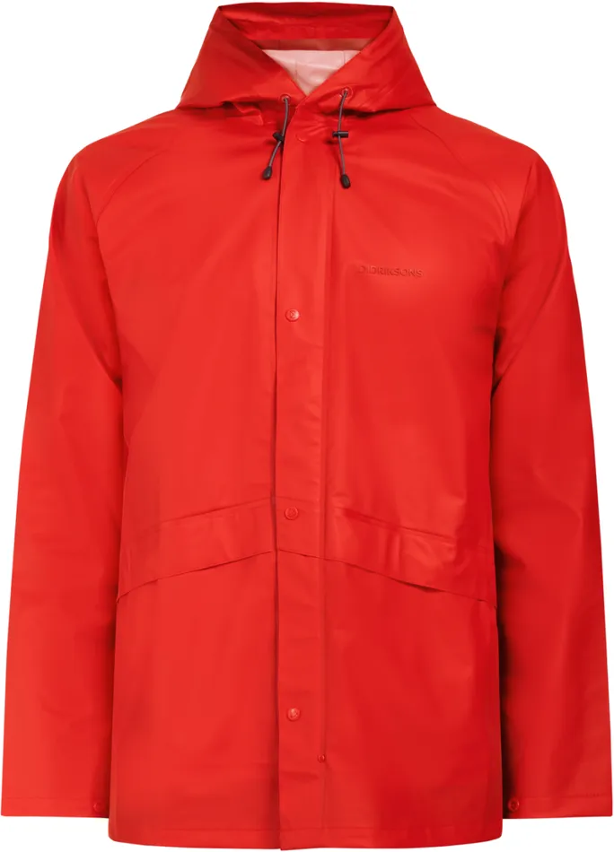Avon Unisex Jacket 2 Lava Red WomenMen Didriksons Parkas