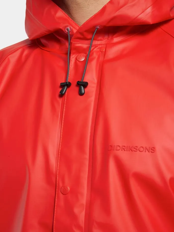 Avon Unisex Jacket 2 Lava Red WomenMen Didriksons Parkas