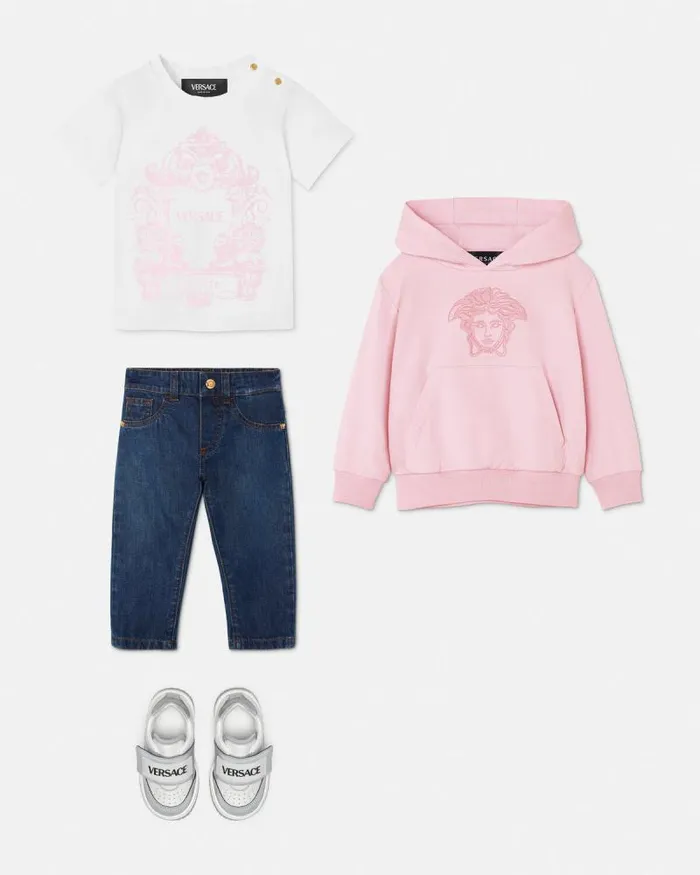 Baby Jeans Blue Children Versace Clothing