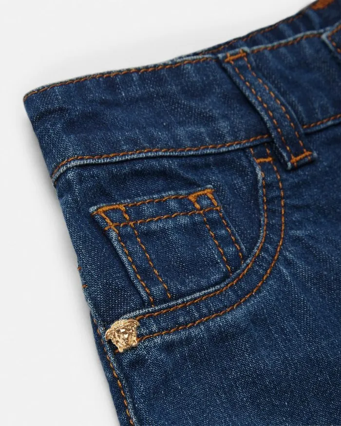 Baby Jeans Blue Children Versace Clothing