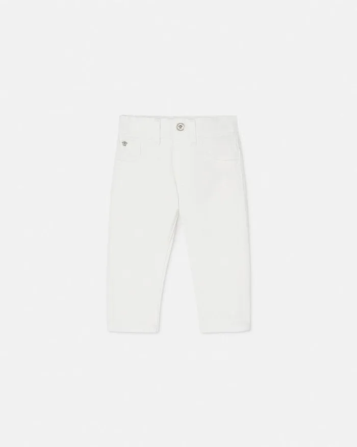 Baby Jeans White Children Versace Clothing