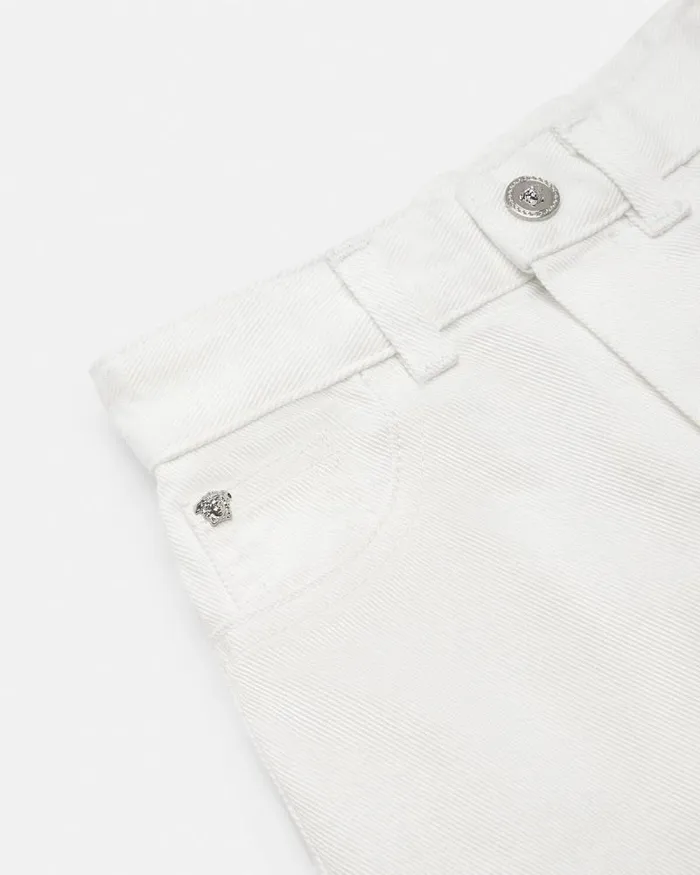 Baby Jeans White Children Versace Clothing